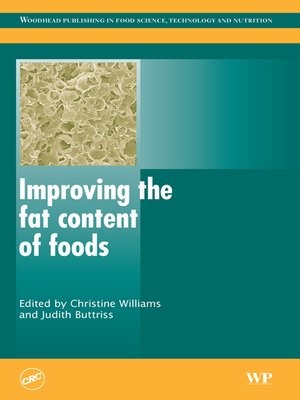 cover image of Improving the Fat Content of Foods